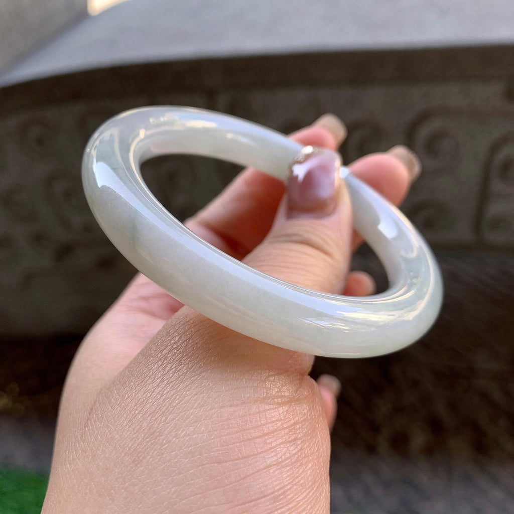 细糯种飘花圆条手镯（54.4mm）（yc291720）