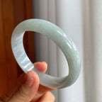 糯冰翡翠平安镯（58.8mm）（yc215234）