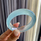 冰种蓝水贵妃手镯（50.8mm）（yc277892）