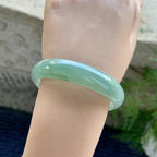 细糯种蓝晴水贵妃手镯（55.2mm）（yc200957）