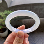 糯冰种无色贵妃手镯（54.5mm）（yc243901）