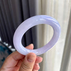 细糯种紫罗兰圆条手镯（56mm）（yc200617）