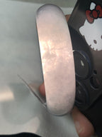 糯冰种无色宽版轮胎手镯（57mm）（yc249390）