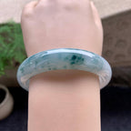 细糯种飘花平安镯（56.3mm）（yc198269）