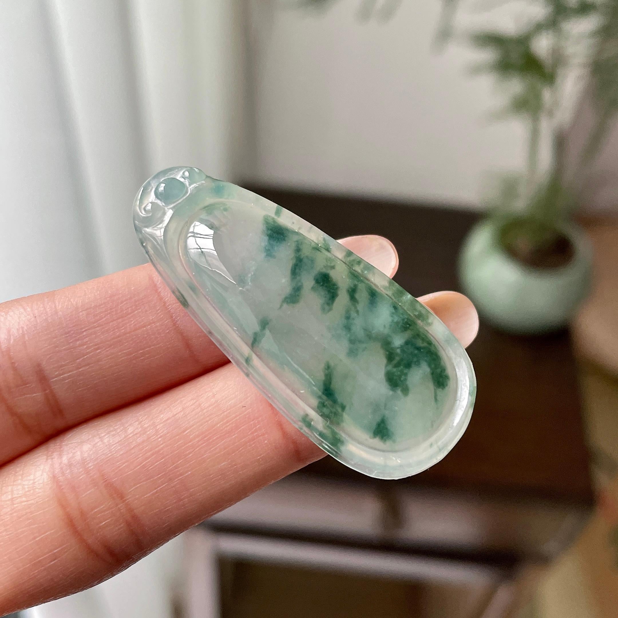 细糯种飘花福贝挂件（yc297936）