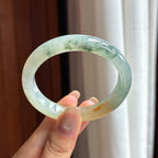 Vòng Ngọc Bích Mi Phi Tuyết Băng Phấn Hoa Đặc Sắc size 52