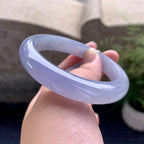 细糯种紫罗兰平安镯（58mm）（yc206656）