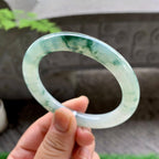 细糯种飘花圆条手镯（54.4mm）（yc248144）