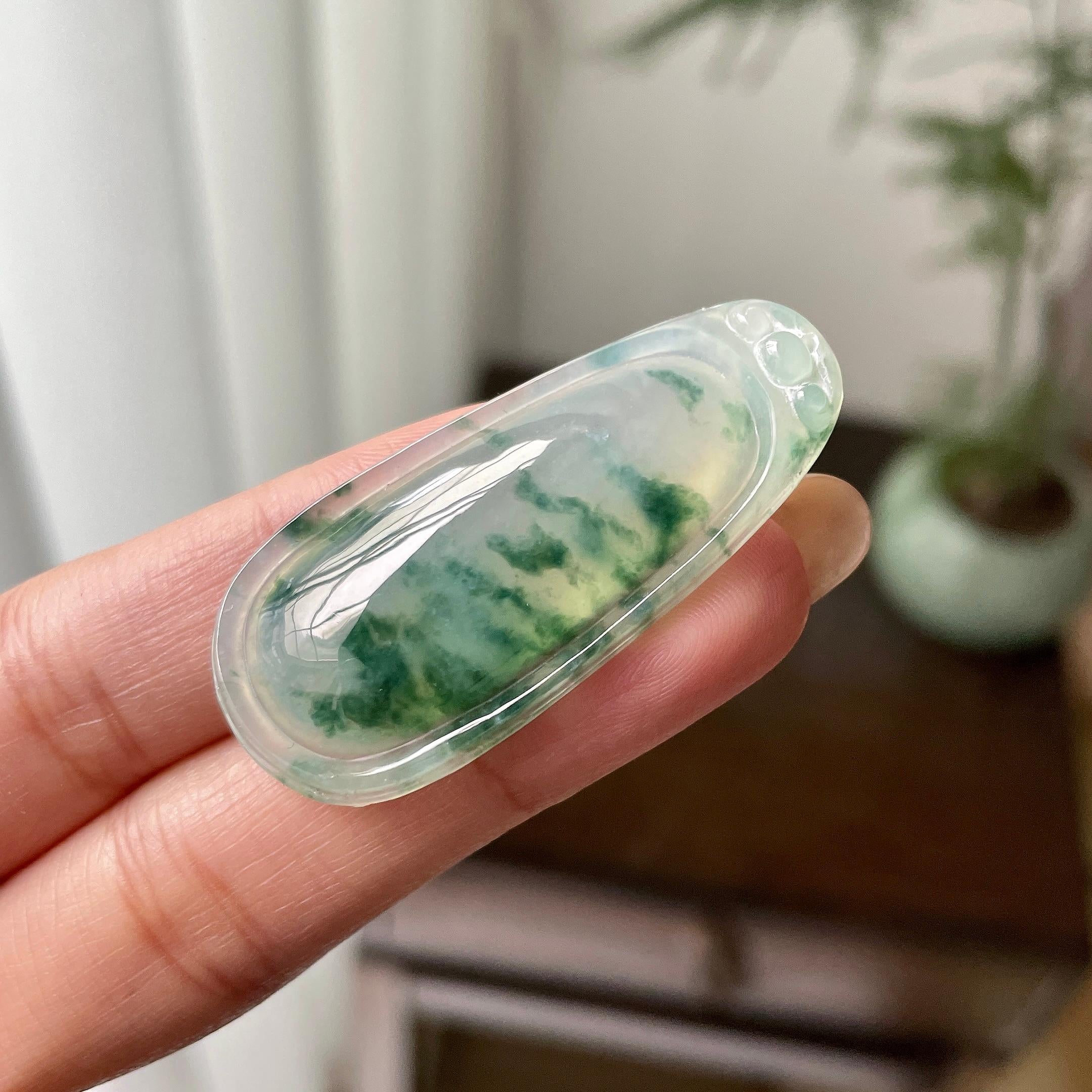 细糯种飘花福贝挂件（yc297936）