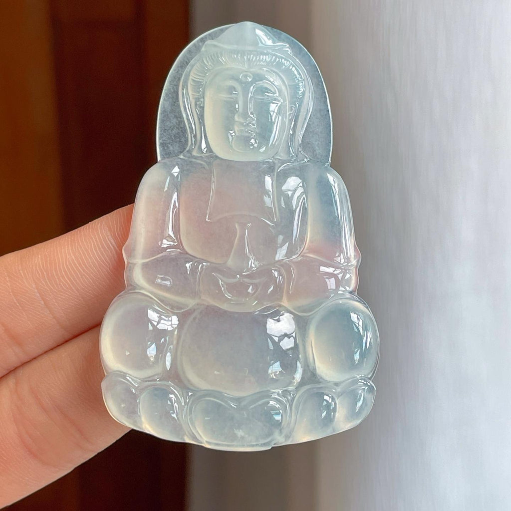 冰种翡翠观音（yc312954）