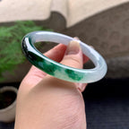 细糯种飘花圆条手镯（54.4mm）（yc196502）