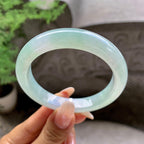 细糯种淡晴底平安镯（54.2mm）（yc203712）