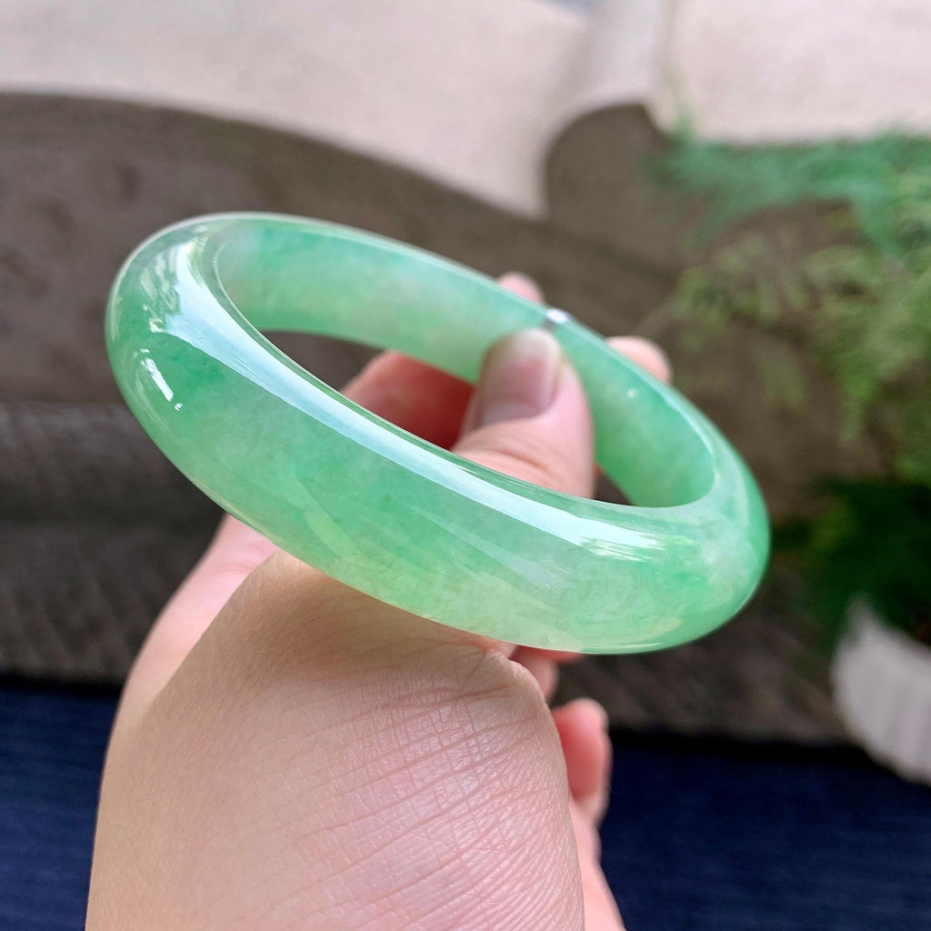 糯冰晴水平安镯（56.2mm）（yc233930）