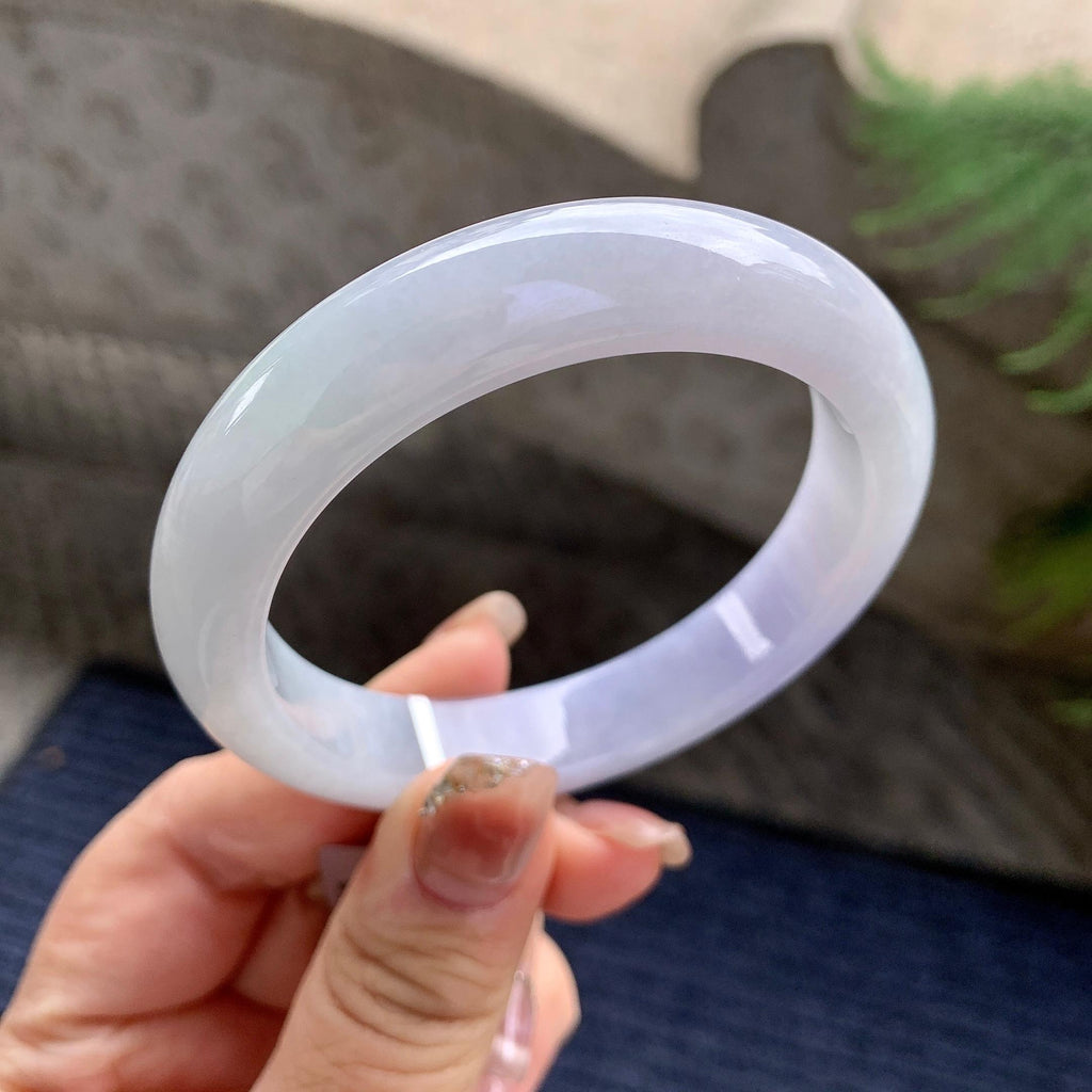 细糯种紫罗兰平安镯（55.8mm）（yc297178）
