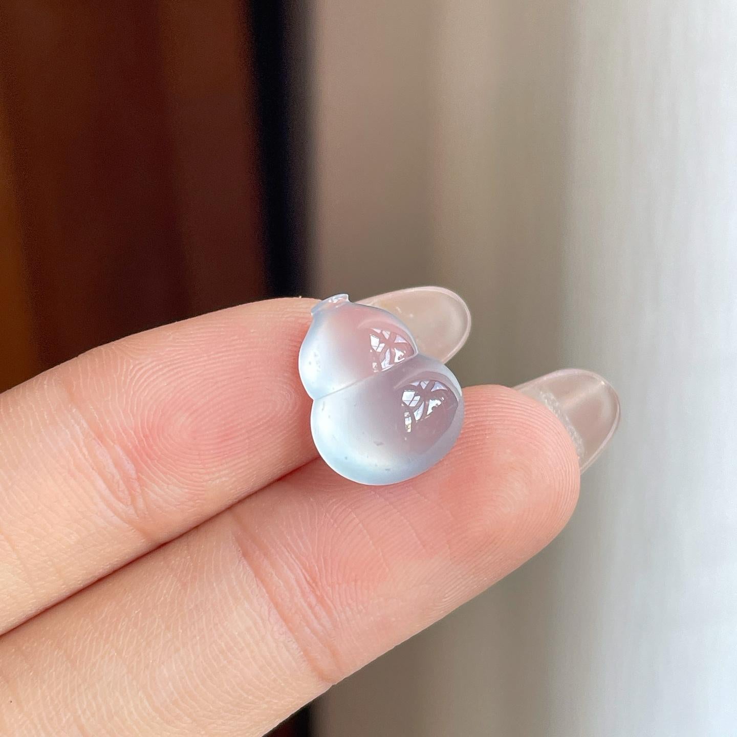 冰玻种无色翡翠葫芦（yc241872）