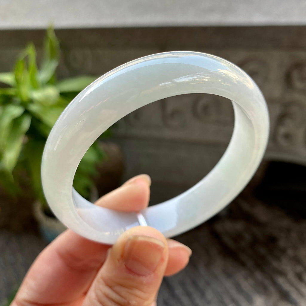 细糯种无色平安镯（56.8mm）（yc311013）