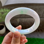 细糯种飘花平安镯（56mm）（yc246659）