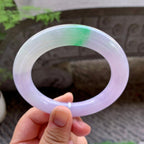 细糯种春彩圆条手镯（58.6mm）