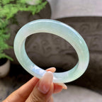 细糯种淡晴底平安镯（54.2mm）（yc203712）