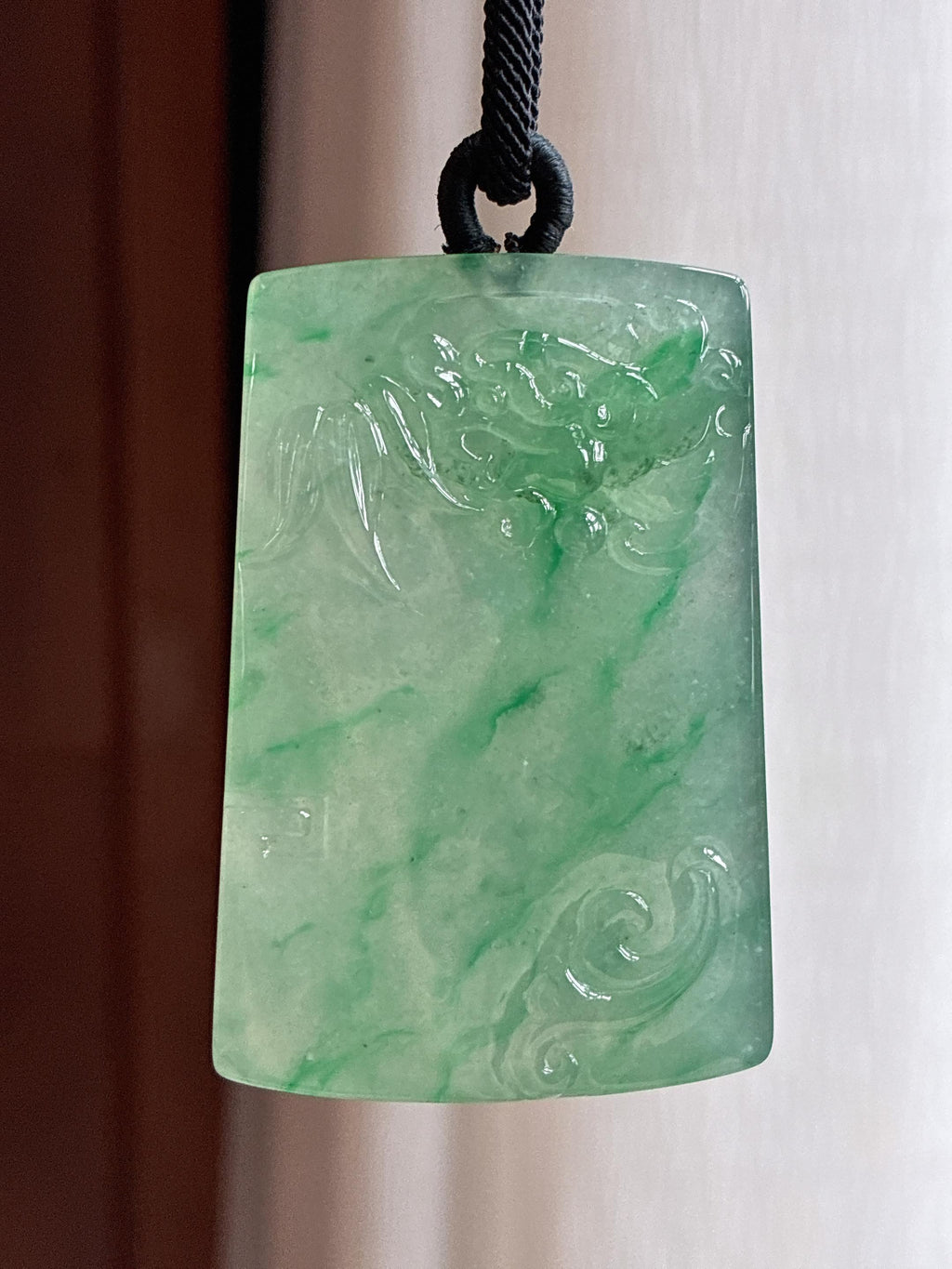 糯冰晴底翡翠牌子（yc430922）