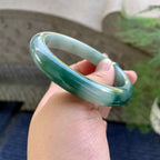 细糯种飘花平安镯（58mm）（yc249420）