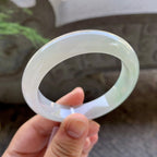 细糯种飘花平安镯（53.2mm）（yc199582）