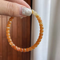 糯冰黄翡珠串手串（yc782713）