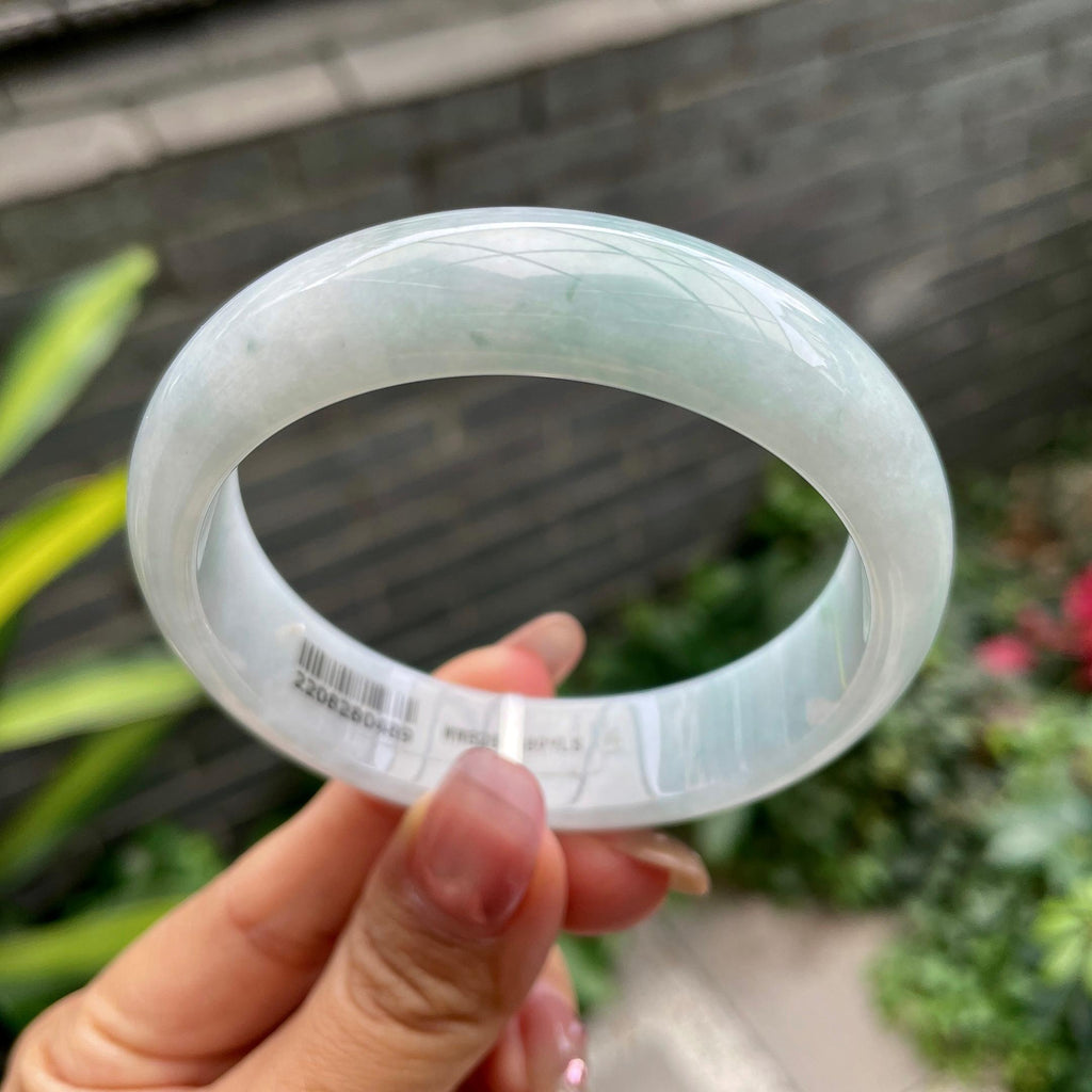 细糯种带底色宽版轮胎镯（57.7mm）（yc297951）