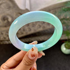 细糯种春彩平安镯（55mm）（yc264526）