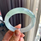 糯冰种晴水平安镯（55.4mm）（yc225077）