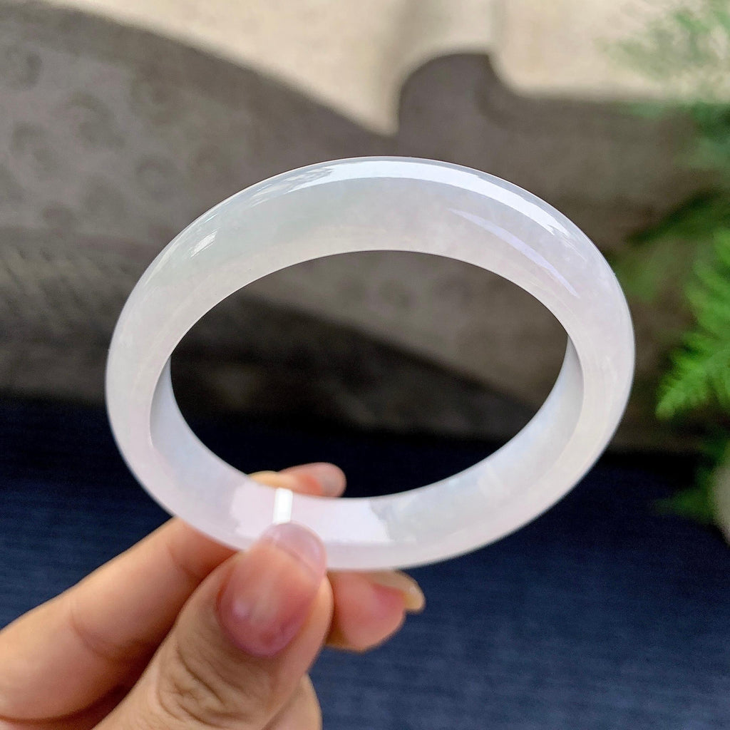 细糯种无色贵妃手镯（57.3mm）（yc280857）