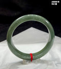 细糯油青平安镯A8996号 编号：22081812-24004–C19-8 具体尺寸：59.1-13.2-8.4（wg0022847）