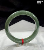 细糯油青平安镯A8996号 编号：22081812-24004–C19-8 具体尺寸：59.1-13.2-8.4（wg0022847）
