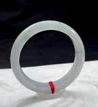 糯冰紫底飘花平安镯A9000号 编号：2205091-3001–C19-6 具体尺寸：55.6-13.3-7.1（wg0022873）