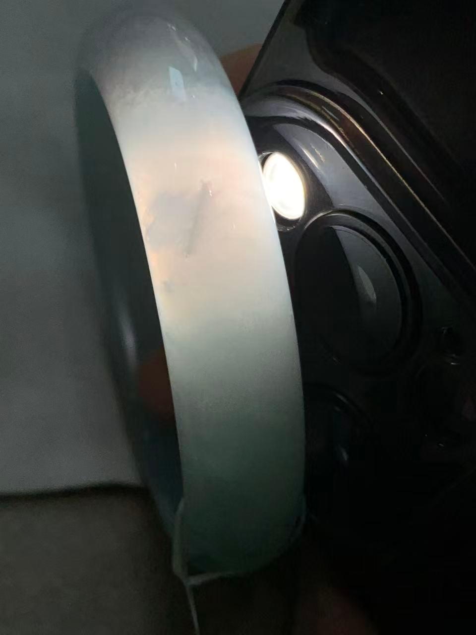 细糯种翠绿贵妃手镯（51.1mm）（yc305685）