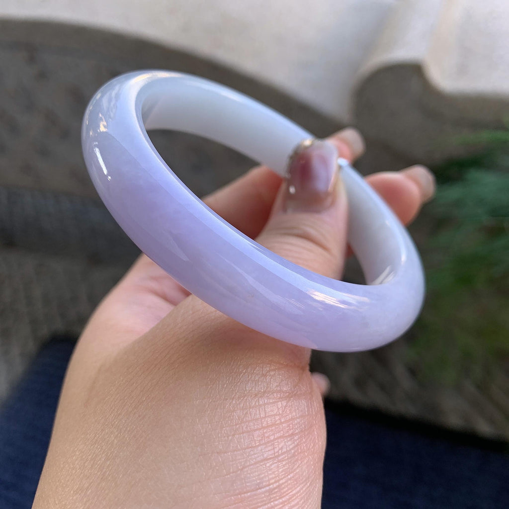 细糯种紫罗兰平安镯（57mm）（yc294658）