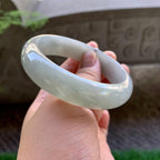 糯种淡晴底宽版轮胎手镯（59.3mm）（yc213144）