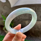 细糯种淡晴底平安镯（58mm）（yc308181）