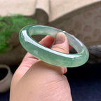 糯冰种晴水平安镯（50.8mm）（yc198235）