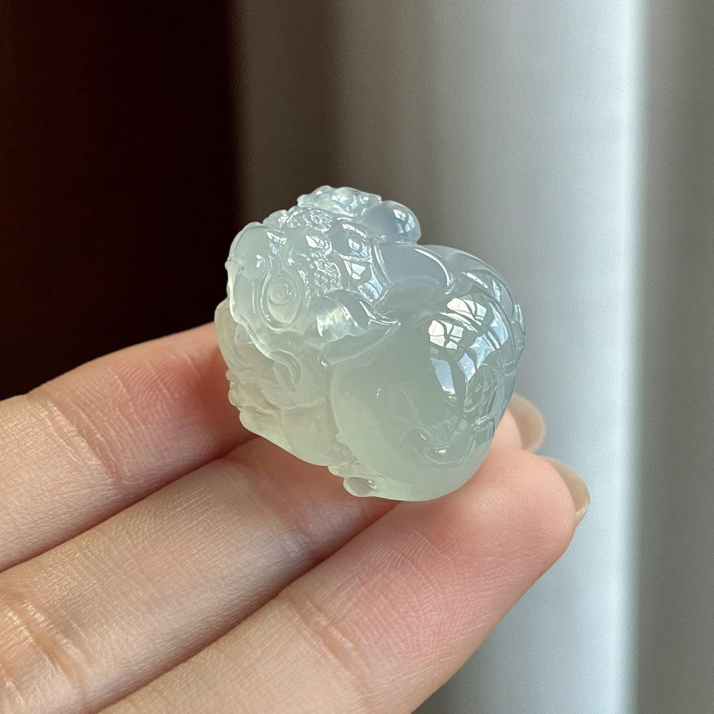糯冰淡底色貔貅（yc711674）