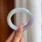 糯冰春带彩平安镯（53.4mm)（yc379986）