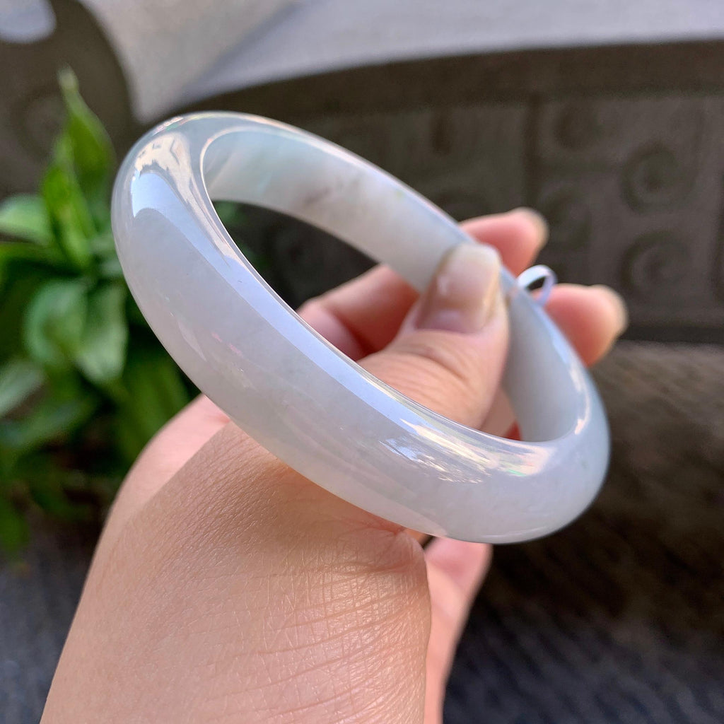 细糯种带底色平安镯（59.7mm）（yc308753）