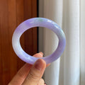 糯冰紫罗兰翡翠平安镯（54.5mm）（yc278713）
