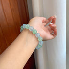 冰种玛卡龙翡翠珠串手串（yc266480）