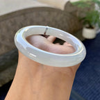 细糯种带底色圆条手镯（49.6mm）（yc249428）