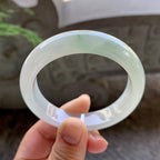 细糯种飘花平安镯（53.2mm）（yc199582）