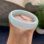 细糯种带底色平安镯（57.8mm）（yc200964）