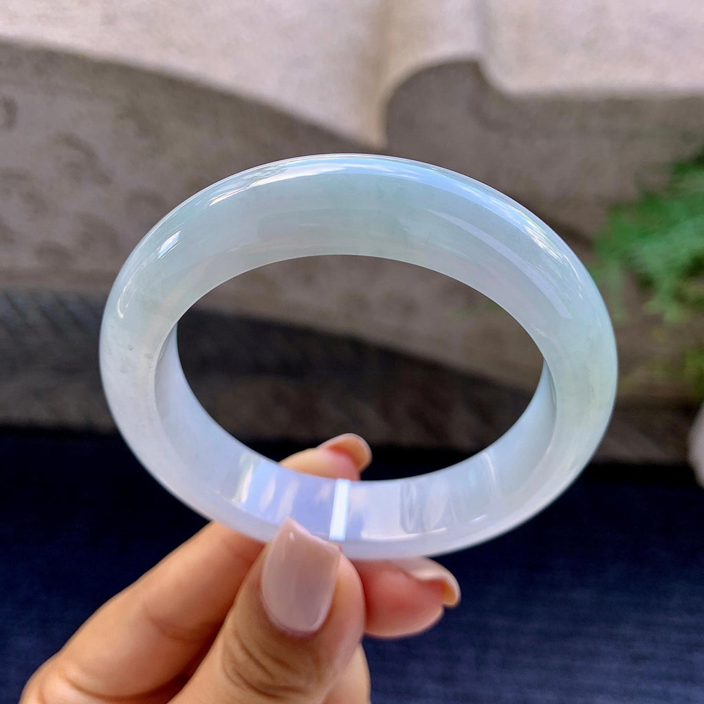 细糯种带底色平安镯（52.9mm）（yc223964）