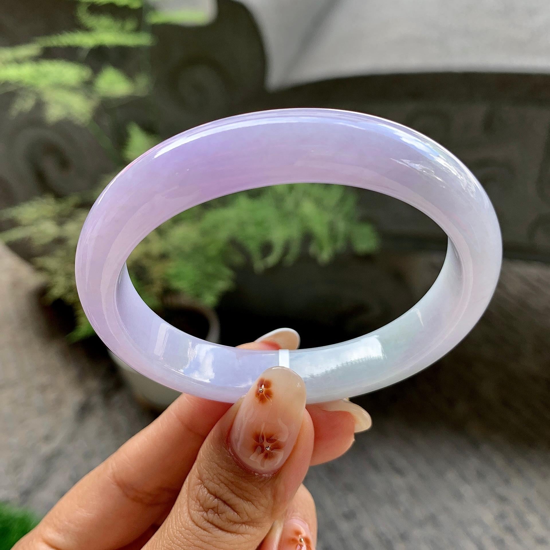 细糯种紫罗兰贵妃手镯（56.2mm）（yc243897）