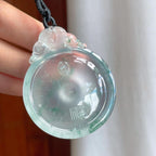 冰种飘花翡翠福贝（yc276600）